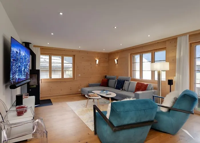 Apartament Charming In Gsteig