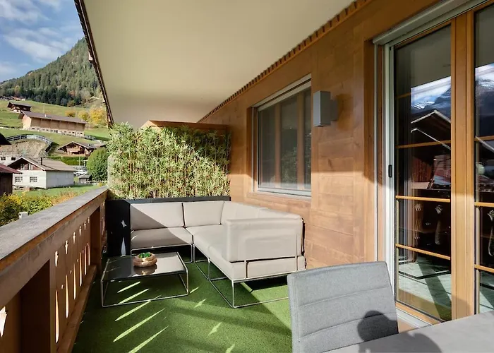 Charming In Appartement Gsteig